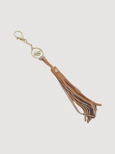 Leren sleutelhanger Monique