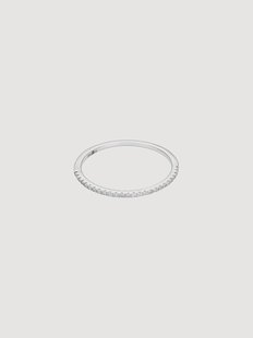 Witgouden ring Belle Alliance, met diamanten
