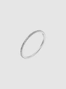 Witgouden ring Belle Alliance Tour Complet, met diamanten