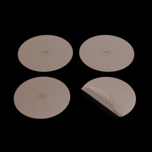 Taupe of Mind Inductiebeschermer set - 4 Pack