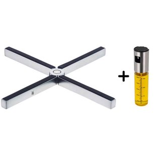 WMF WMF Pannenonderzetter Mister X - 19 x 19 cm - Inclusief GRATIS Olieverstuiver 100 ml