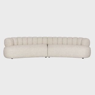 Dutchbone Duvane 4,5-Zitsbank Beige