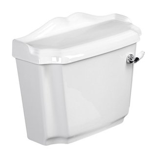 Duoblok Reservoir BWS Antik Incl. Binnenwerk Wit