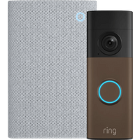 Ring Batterij Video Deurbel 2e Generatie Bruin + Chime