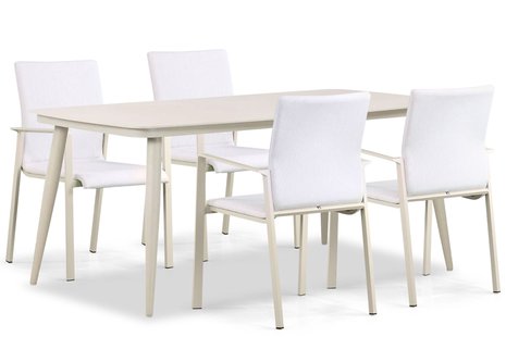 Lifestyle Rome/Vienna 180 cm dining tuinset 5-delig