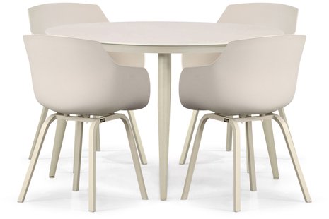 Lifestyle Salina/Vienna 120 cm dining tuinset 5-delig