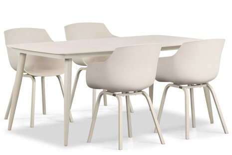 Lifestyle Salina/Vienna 180 cm dining tuinset 5-delig