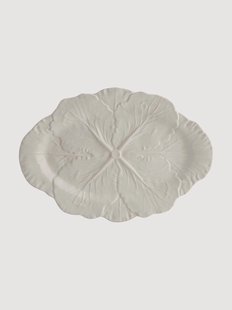 Ovale serveerplateaus Cabbage, 2-delig