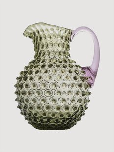 Mondgeblazen karaf Paris Hobnail
