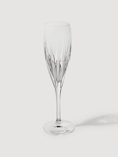Handgemaakte champagneglazen Dionysos met reli&euml;fpatroon, 2-delig