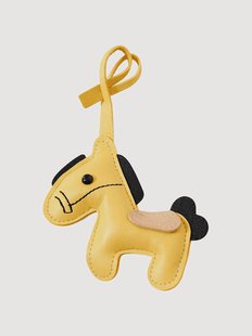 Handgemaakte tas Charm Horse van vegan leer