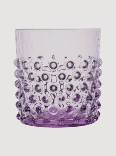 Mondgeblazen tumblers Hobnail, 2-delig