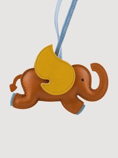 Handgemaakte tas Charm Elephant van vegan leer