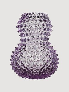 Mondgeblazen vaas Hobnail, H 20 cm