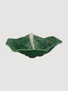 Handbeschilderde serveerschaal Cabbage