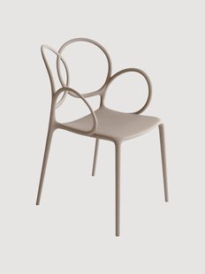 Eetkamerstoelen Sissi met armleuning, 4-delig