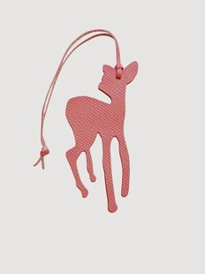 Handgemaakte tas Charm Bambi van vegan leer