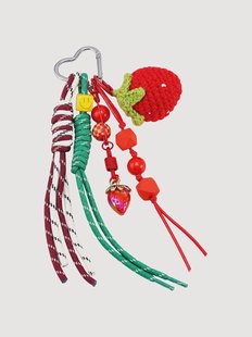 Handgemaakte tas hanger Strawberry