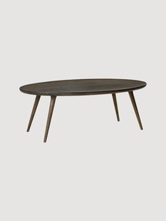 Ovale salontafel Accent van eikenhout