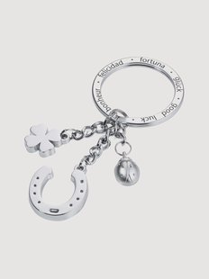 Sleutelhanger Horseshoe, Clover &amp; Ladybug