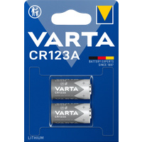 Varta Lithium Cylindrical CR123A BLI 2 stuks