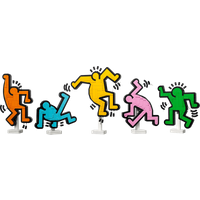 LEGO Art Keith Haring Dansende Figuren 31216