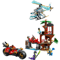 LEGO Ninjago Ninjavoertuigen bij de boomhut 71857