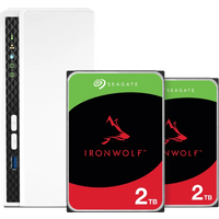 QNAP TS-233 + Seagate Ironwolf 2TB Duo Pack