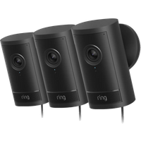 Ring Outdoor Camera Pro Stekker Zwart 3-Pack