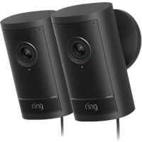Ring Outdoor Camera Pro Stekker Zwart Duo Pack