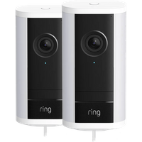Ring Spotlight Camera Pro 2e Generatie Bedraad Wit Duo Pack