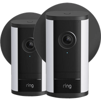 Ring Spotlight Camera Pro 2e Generatie Stekker Zwart Duo Pack