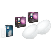Philips Hue Go 2-pack White and Color  + dimmer