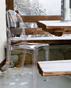 Kartell Victoria Ghost - wit glanzend