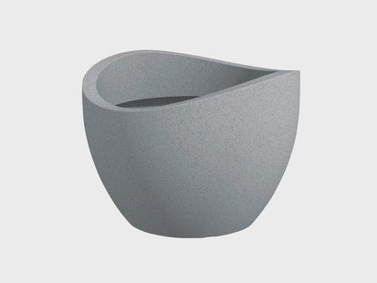 SCHEURICH Plantenbak (Stony Grey, Ø 40 cm, Hoogte 30 cm)