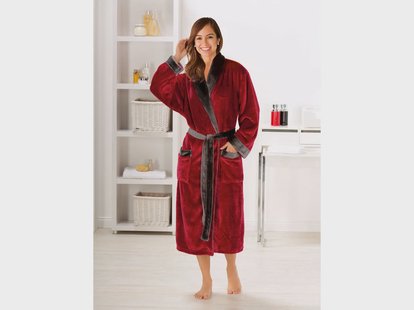 Gözze Badjas unisex (Rood, S)
