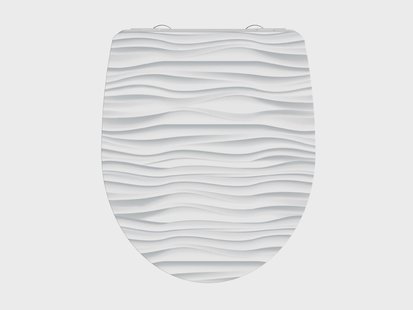 Schütte WC-bril (White Wave)