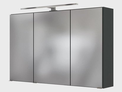 HELD Badkamer spiegelkast (Donkergrijs, 100 cm)
