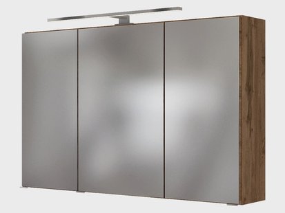 HELD Badkamer spiegelkast (wotan eik, 100 cm)