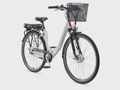 TELEFUNKEN E-Bike Cty Multitalent RC657, 28 inch (Wit glanzend)