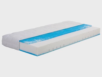 BeCo 7-zones comforttraagschuim matras Ortho-Dynamic, flexibel kernsysteem. (Medium / stevig, 80 x 200 cm)