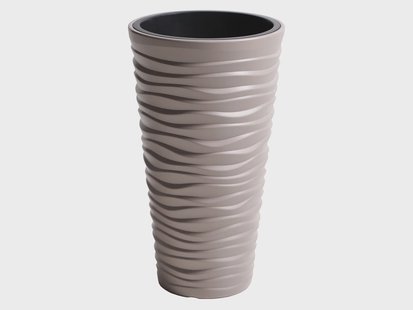 PROSPERPLAST Bloempot (Mokka, 30 x 30 x 52 cm)