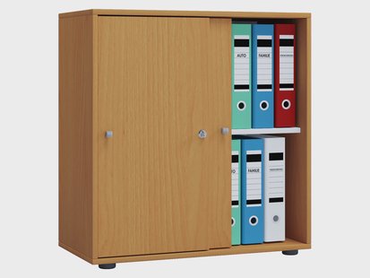 VCM Kast Lona (Schuifdeuren, beuken, L)