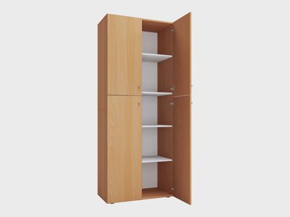 VCM Kast Lona (Openslaande deuren, beuken, XXl)