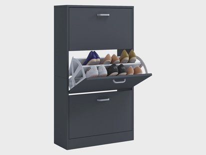 VCM Schoenenkast Sipos (Antraciet, L)