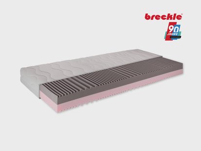 Breckle 7-Zonen Koudschuimmatras Duo Plus (Medium / stevig, 140 x 200 cm)