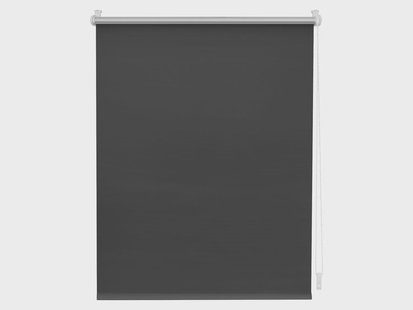 Lichtblick Thermo-rolgordijn Klemmfix (Antraciet, 70 x 220 cm)