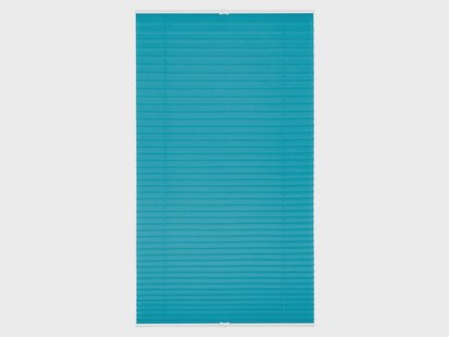 Lichtblick plisségordijn Klemmfix (Blauw, 70 x 130 cm)