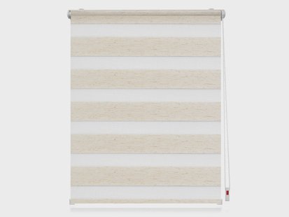 Lichtblick Duo rolgordijn Klemmfix (Naturel, 90 x 150 cm)