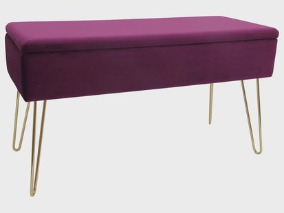 ECHTWERK Bank Scarlett (Aubergine)